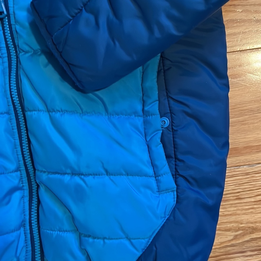 Under Armor Youth Tuckerman Cold Gear puffer jacket blue Sz large $89 - Picture 10 of 11